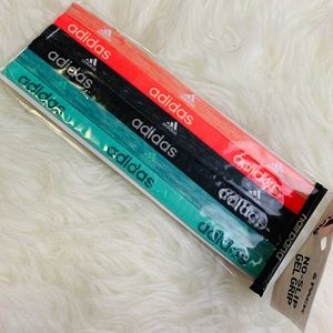 adidas 6 Pack No-Slip Gel Grip headbands